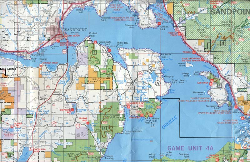 Lake Pend Oreille Air Photos